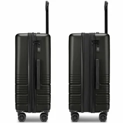 camel active Koffersets Als Hartgepäck|Koffersets 3-Teilig<Hanoi 4 Rollen Kofferset 3-teilig mit Dehnfalte black