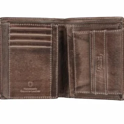 camel active Herrengeldbörsen Hochformat<Melbourne Geldbörse Leder 10,5 cm black