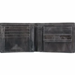 camel active Melbourne Geldbörse Leder 12,5 cm schwarz