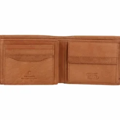 Best camel active Nimbus Geldbörse RFID Schutz Leder 12 cm cognac