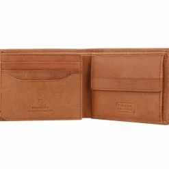 camel active Nimbus Geldbörse RFID Schutz Leder 11 cm cognac