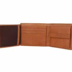 camel active Nimbus Geldbörse RFID Schutz Leder 11 cm cognac