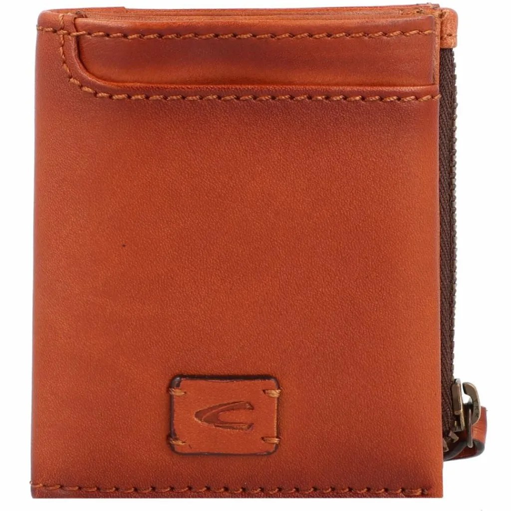 Hot camel active Nizza Geldbörse RFID Leder 8 cm cognac