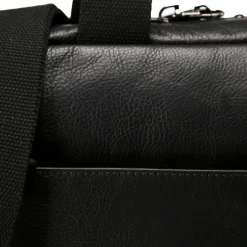 camel active Laptoptaschen|Aktentaschen<Pine Aktentasche Leder 40 cm Laptopfach black