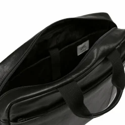 camel active Laptoptaschen|Aktentaschen<Pine Aktentasche Leder 40 cm Laptopfach black