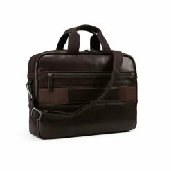 camel active Laptoptaschen|Aktentaschen<Pine Aktentasche Leder 40 cm Laptopfach brown