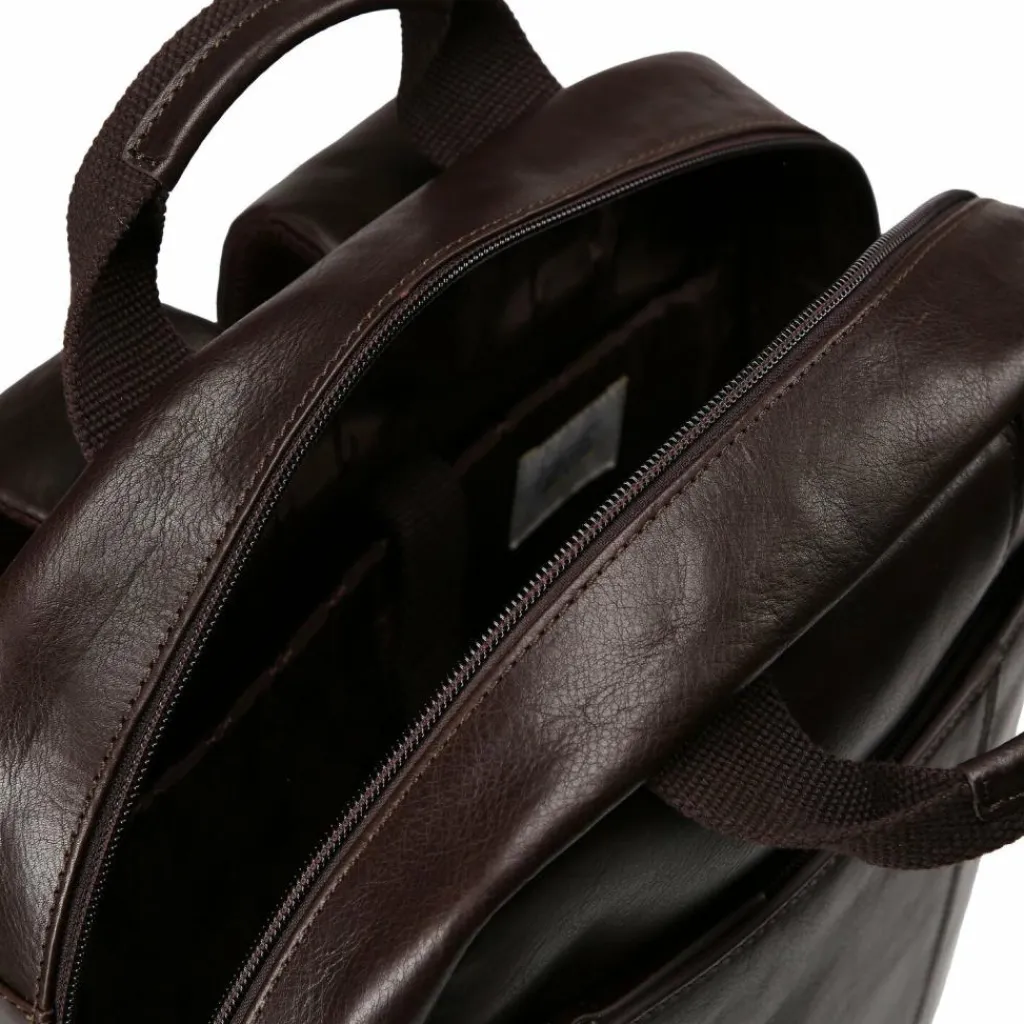 camel active Lederrucksäcke|Daypacks<Pine Daypack Leder 41 cm Laptopfach brown