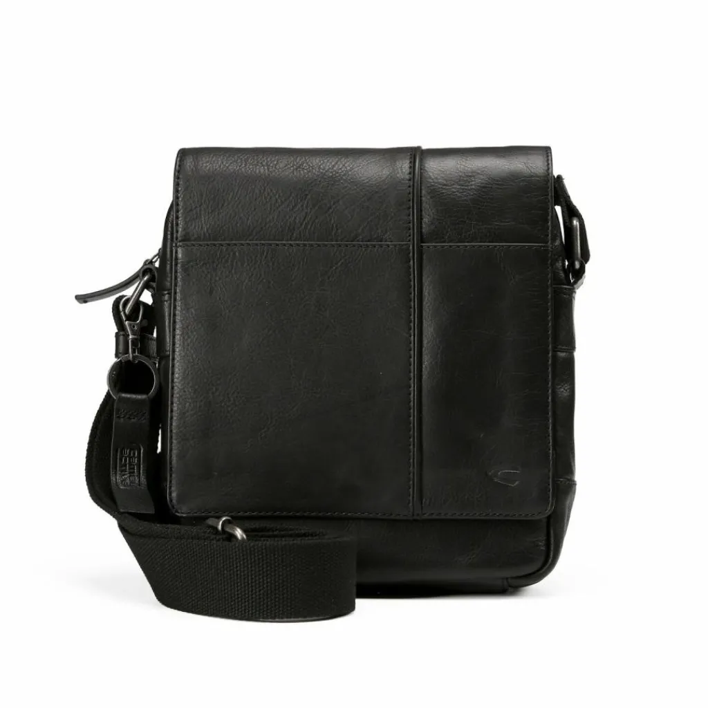 Online camel active Pine Umhängetasche Leder 23 cm black