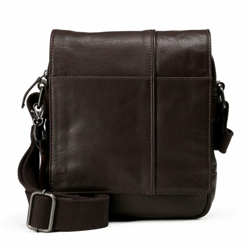 camel active Umhängetaschen<Pine Umhängetasche Leder 23 cm brown