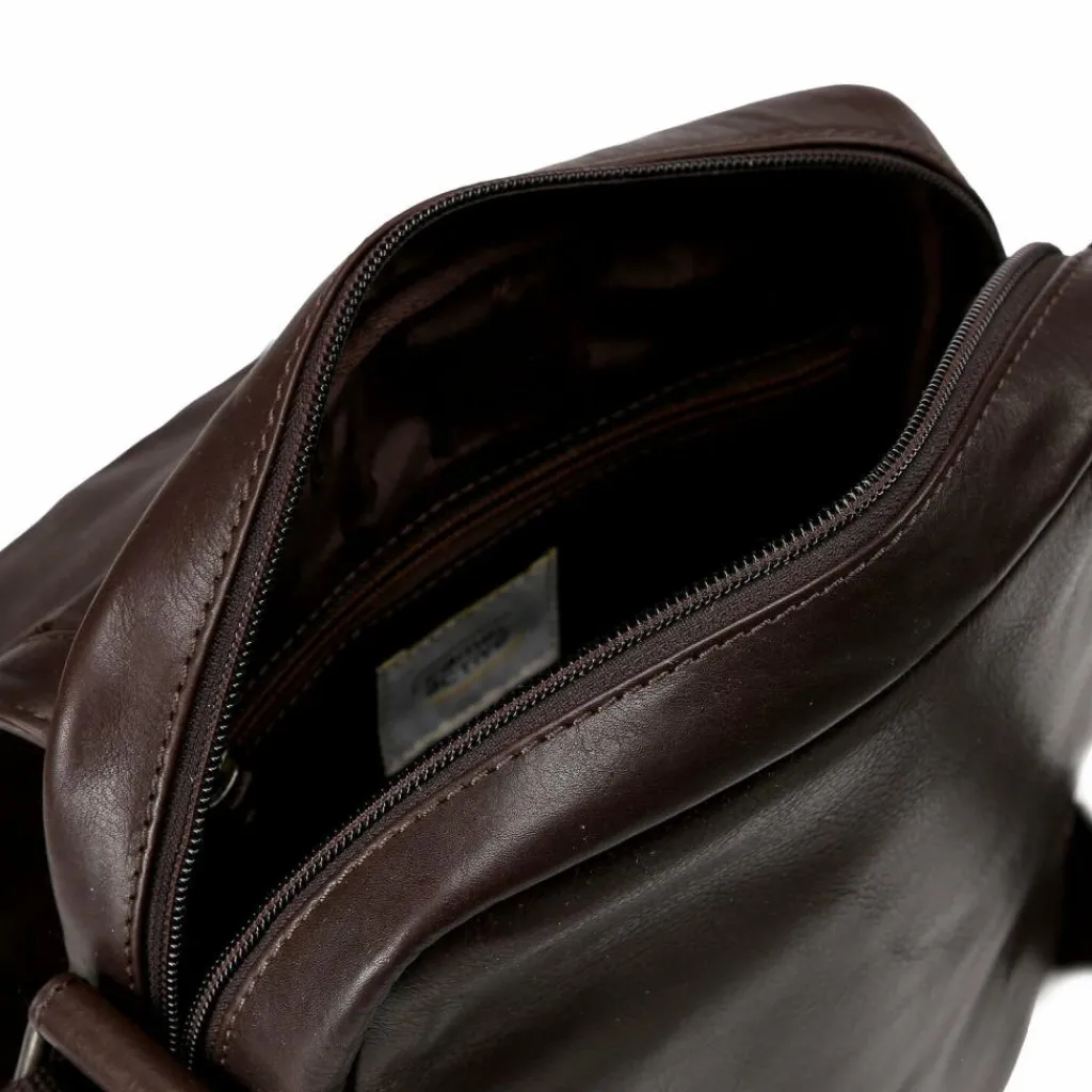 camel active Umhängetaschen<Pine Umhängetasche Leder 23 cm brown