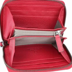 camel active Damengeldbörsen Querformat<Pura Geldbörse Leder 12 cm red