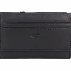 camel active Damengeldbörsen Querformat<Sara Geldbörse RFID Leder 14 cm darkblue