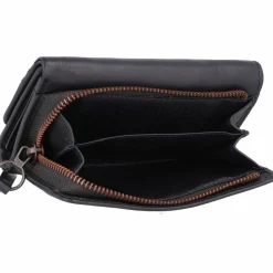 camel active Damengeldbörsen Querformat<Sara Geldbörse RFID Leder 14 cm darkblue