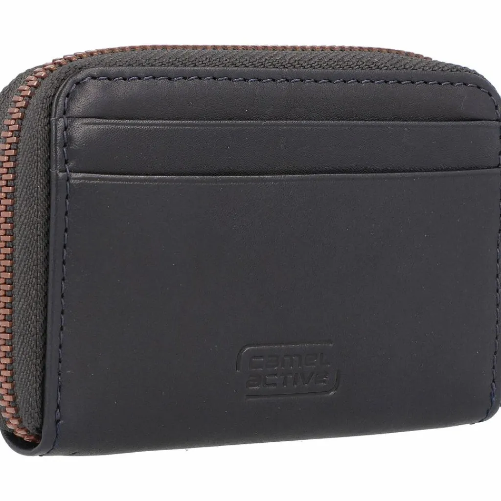 camel active Sara Geldbörse RFID Leder 11 cm darkblue
