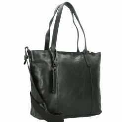 camel active Sona Zip Shopper Tasche Leder 31 cm black