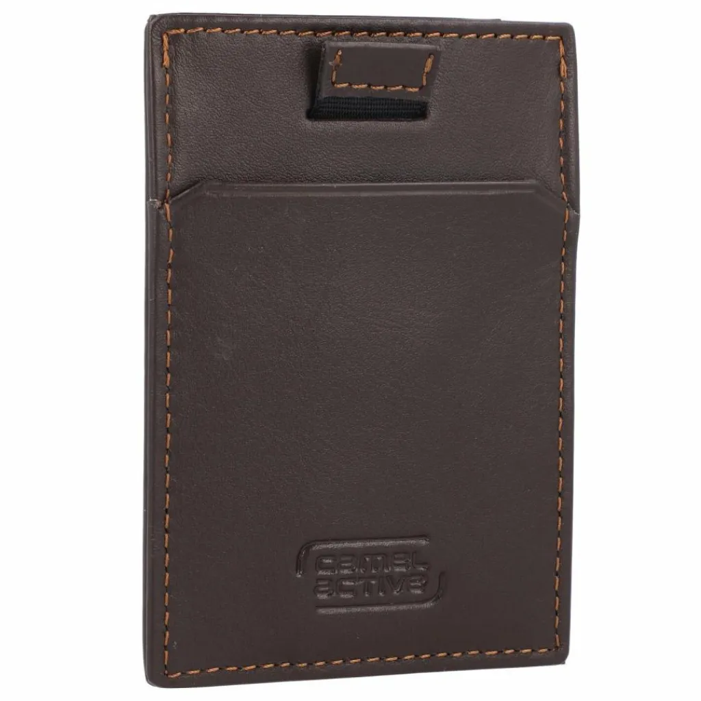 Hot camel active Vegas Kreditkartenetui RFID Schutz Leder 10.5 cm brown