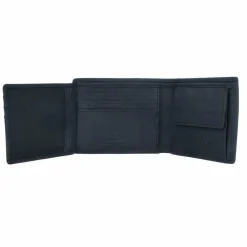 camel active Herrengeldbörsen Querformat<Vietnam Geldbörse RFID Schutz Leder 11 cm schwarz