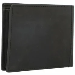 Discount camel active Vietnam Geldbörse RFID Leder 9 cm schwarz