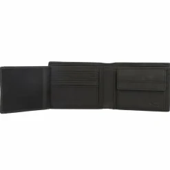Discount camel active Vietnam Geldbörse RFID Leder 9 cm schwarz