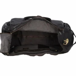Clearance Campomaggi 2 Rollen Reisetasche Leder 57 cm nero