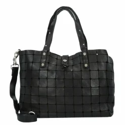Sale Campomaggi Acacia Shopper Tasche Leder 45 cm nero