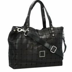 Sale Campomaggi Acacia Shopper Tasche Leder 45 cm nero