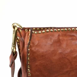 Sale Campomaggi Agata Umhängetasche Leder 19.5 cm cognac