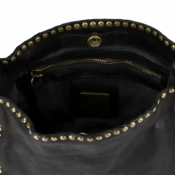 Campomaggi Umhängetaschen<Agata Umhängetasche Leder 19.5 cm nero