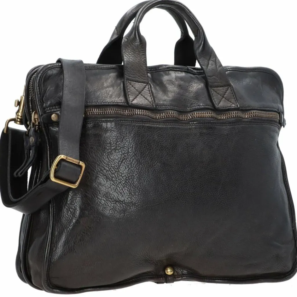Campomaggi Aktentaschen<Aktentasche Leder 37 cm nero
