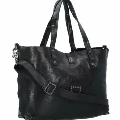 Clearance Campomaggi Bella di Notte Shopper Tasche Leder 36 cm nero