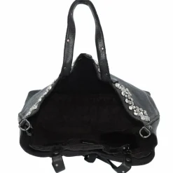 Clearance Campomaggi Bella di Notte Shopper Tasche Leder 36 cm nero