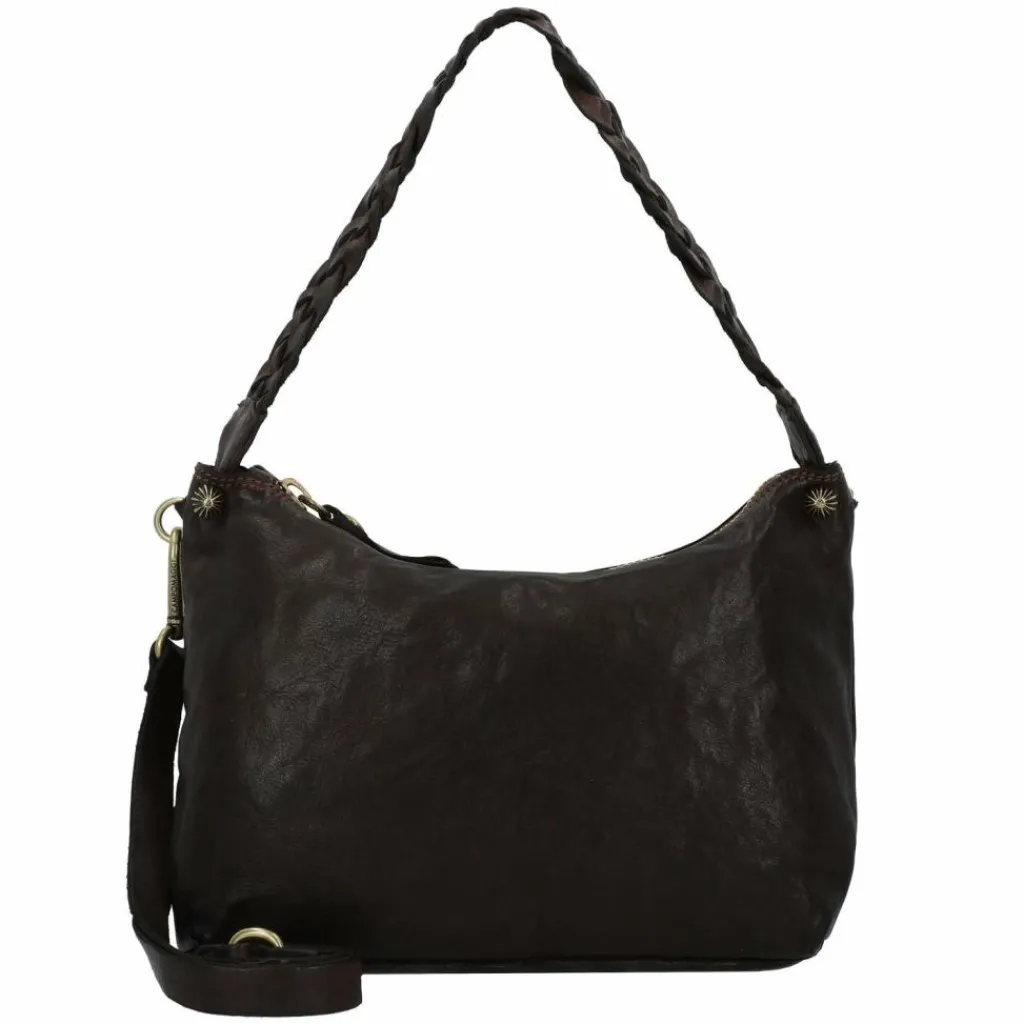 Clearance Campomaggi Bice Schultertasche Leder 28 cm moro