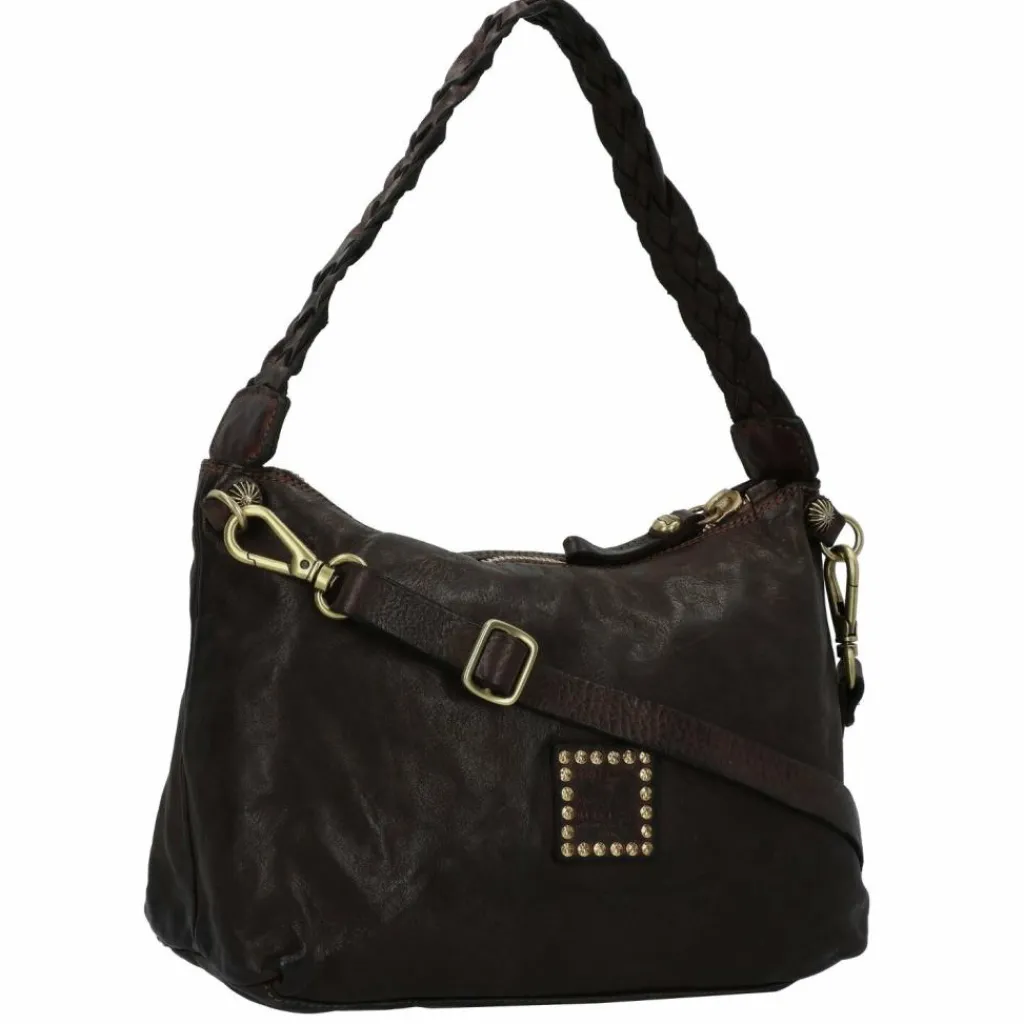 Clearance Campomaggi Bice Schultertasche Leder 28 cm moro