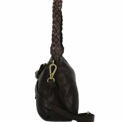 Clearance Campomaggi Bice Schultertasche Leder 28 cm moro