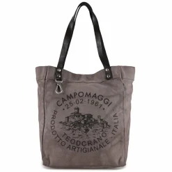 Sale Campomaggi Buganvillea Shopper Tasche 34 cm grigio
