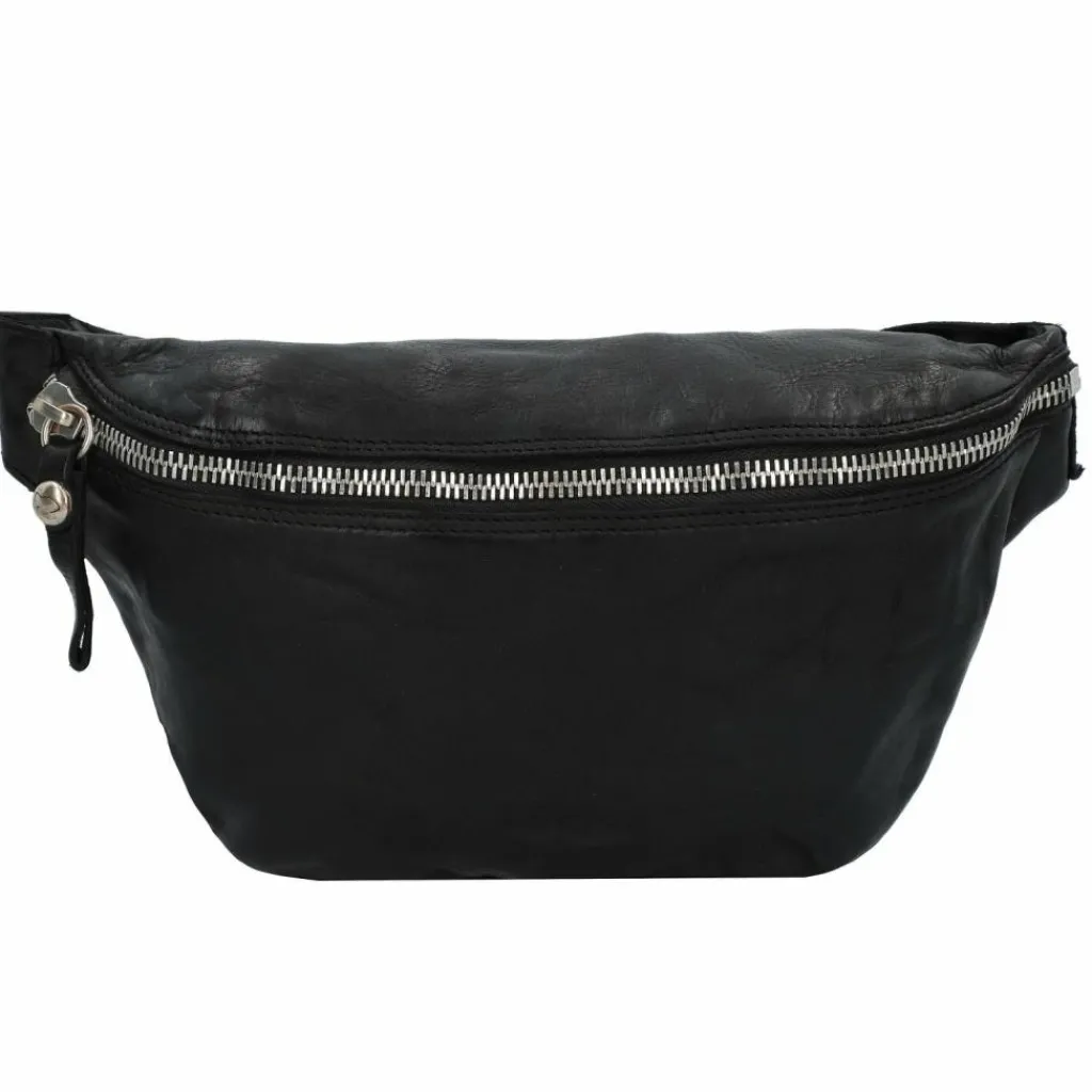 Outlet Campomaggi Corniolo Gürteltasche Leder 26 cm nero