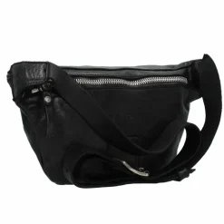 Outlet Campomaggi Corniolo Gürteltasche Leder 26 cm nero