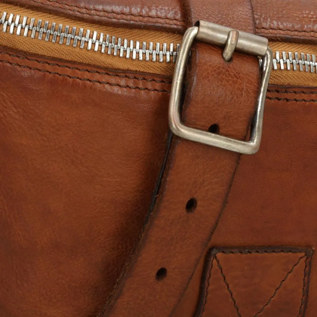 Hot Campomaggi Corniolo Gürteltasche Leder 26 cm cognac