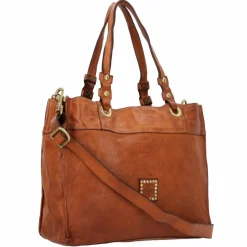 Campomaggi Shopper|Schultertaschen<Dalia Shopper Tasche Leder 35 cm cognac