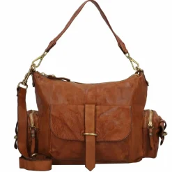 Campomaggi Schultertaschen<Elda Schultertasche Leder 30 cm cognac