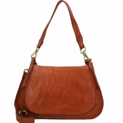Best Campomaggi Enza Schultertasche Leder 35 cm cognac