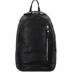 Campomaggi Lederrucksäcke|Daypacks<Frassino Daypack Leder 34 cm Laptopfach nero