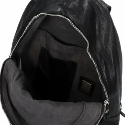 Campomaggi Lederrucksäcke|Daypacks<Frassino Daypack Leder 34 cm Laptopfach nero
