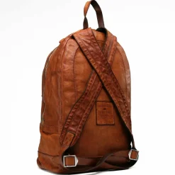 Campomaggi Lederrucksäcke|Daypacks<Frassino Daypack Leder 34 cm Laptopfach cognac