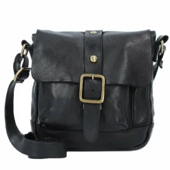 Campomaggi Umhängetaschen<Garofano Umhängetasche Leder 22 cm nero