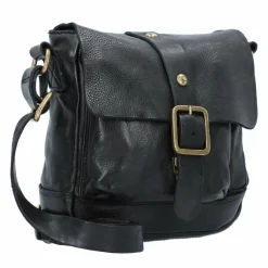 Campomaggi Umhängetaschen<Garofano Umhängetasche Leder 22 cm nero