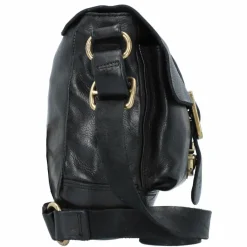 Campomaggi Umhängetaschen<Garofano Umhängetasche Leder 22 cm nero