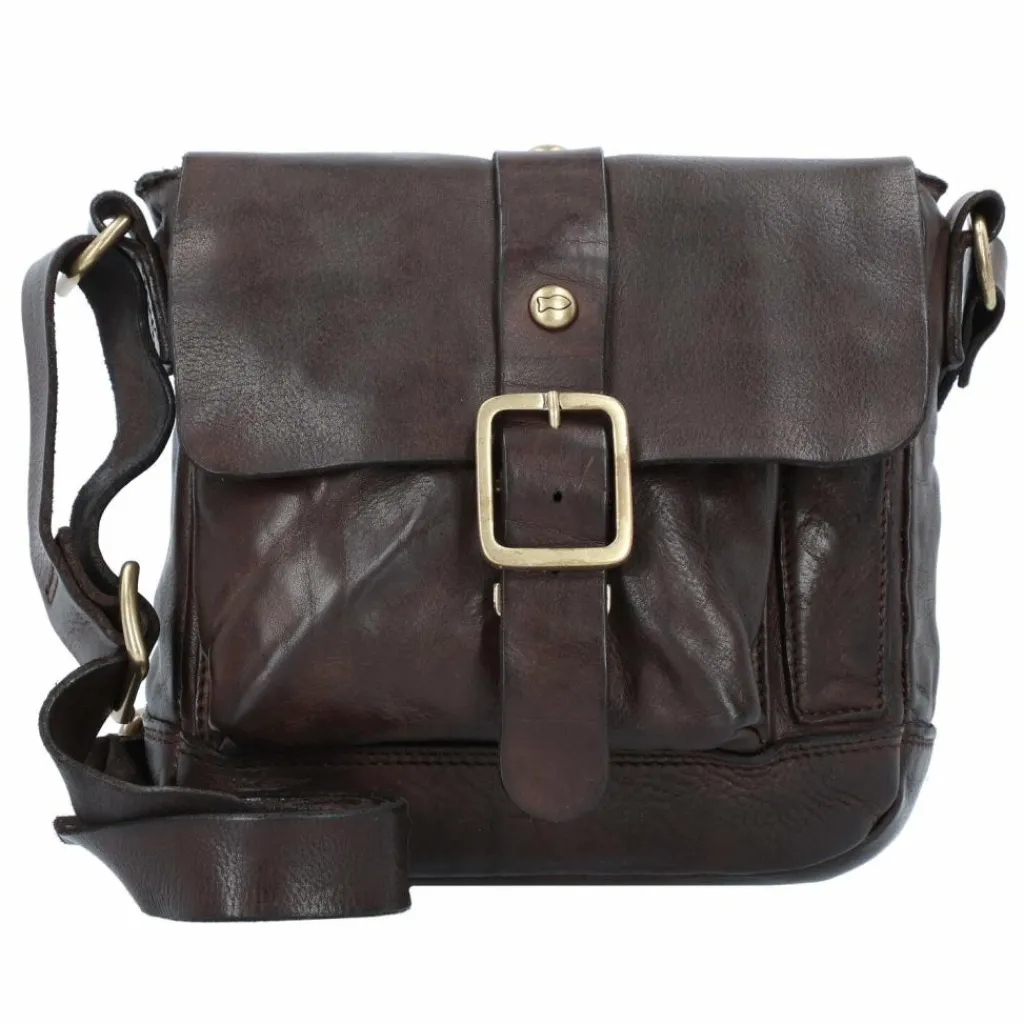 Clearance Campomaggi Garofano Umhängetasche Leder 22 cm moro