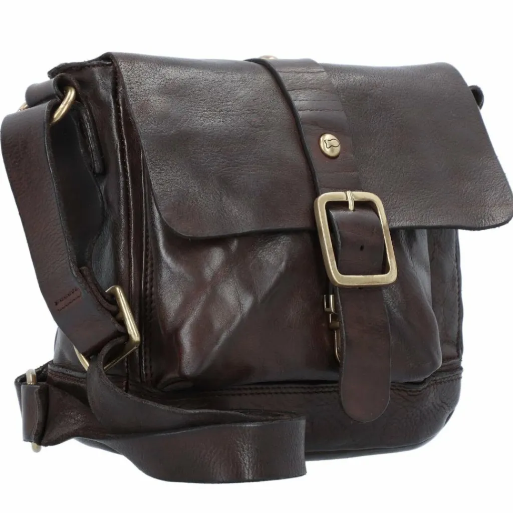 Clearance Campomaggi Garofano Umhängetasche Leder 22 cm moro