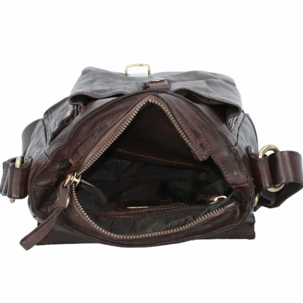 Clearance Campomaggi Garofano Umhängetasche Leder 22 cm moro